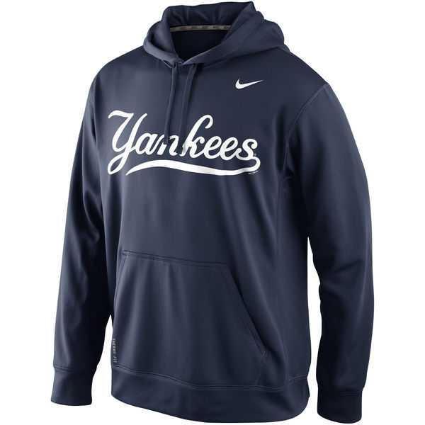 Men's New York Yankees Nike Practice Performance Pullover Hoodie - Navy Blue,We sell and wholesale Men's New York Yankees Nike Practice Performance Pullover Hoodie - Navy Blue on line form chian!